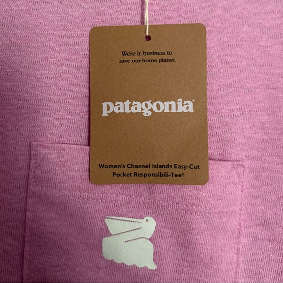 NWT Patagonia Women's Channel Islands Easy-Cut Pocket Responsibili-Tee. Size XL. - Picture 7 of 7
